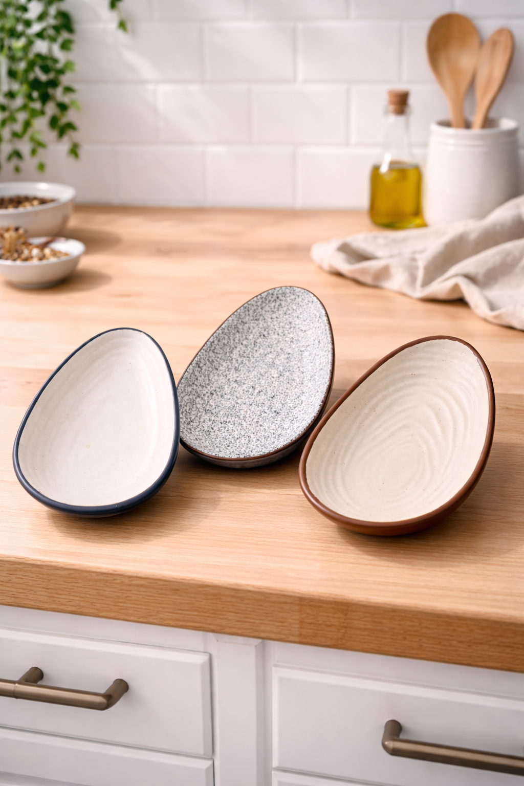 Pebble Trio Plates