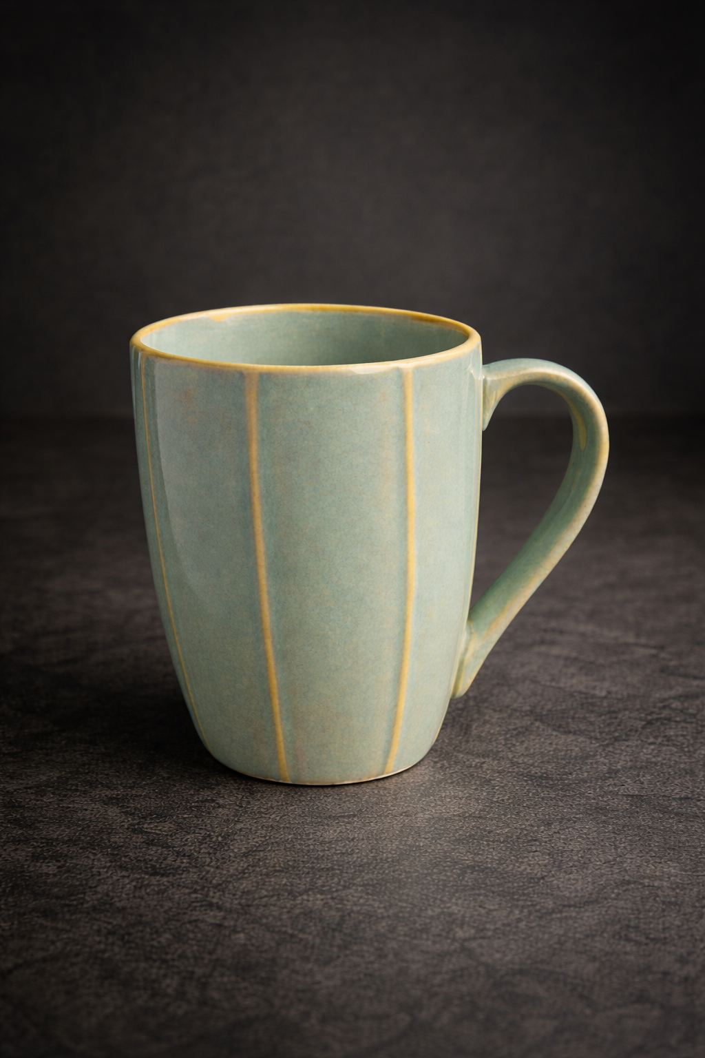 Elysian Ribbed Ceramic Mug