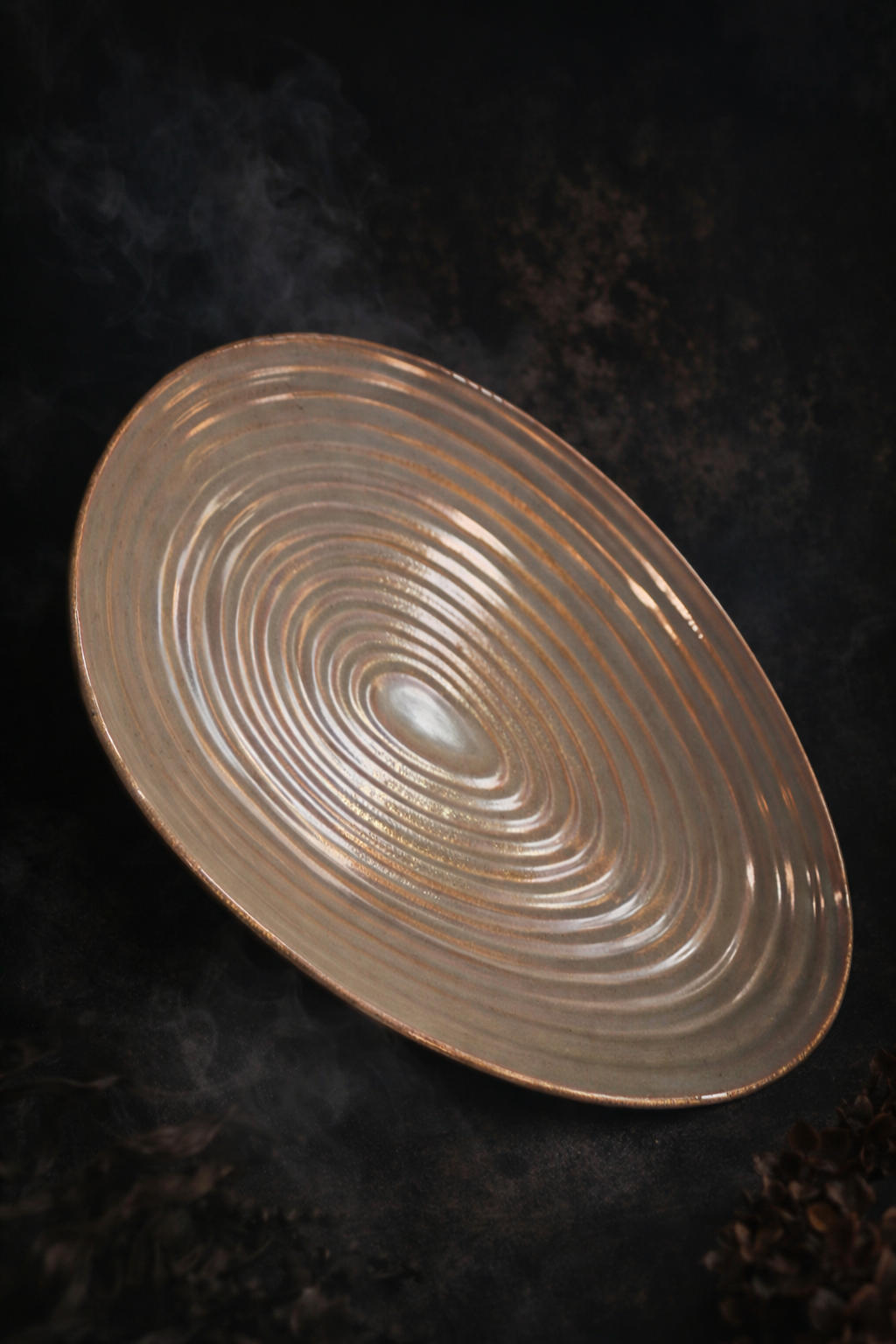 Eclipse Oval Ceramic Serving Platter